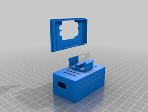 mppt caso w de montagem lateral Impressora 3d peças 3d print model - Mito3D
