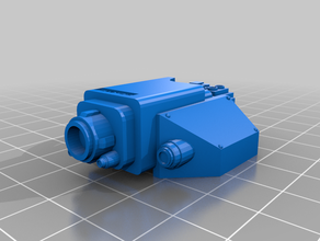 psychic cannon models 40k dreadnought warhammer 3d print model - Mito3D