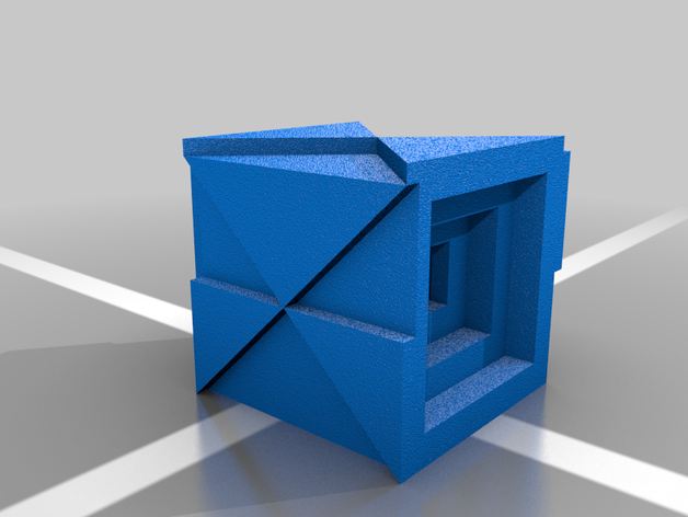 cool cube 3d-drucken 3D print model - Mito3D