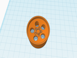 countach front wheel no lip 3d printing lamborghini 3d print model - Mito3D