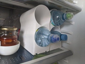 bottle holder 3d printing refrigerator refriogerator 3d print model - Mito3D