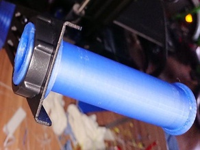 ender 3 pro de spool titular 25mm espesor La impresión en 3d filamento soporte bobina 3d print model - Mito3D