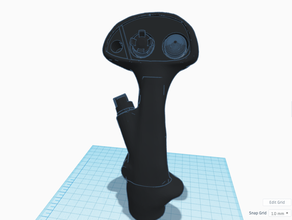 f18 joystick wip le bricolage 3d print model - Mito3D