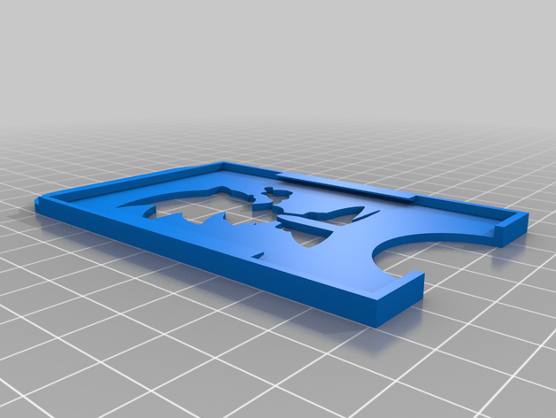id titolare della carta di sonic hedgehog accessori 3D print model - Mito3D