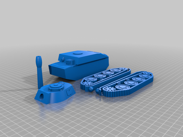 panzerprojekt 02 veículos 3D print model - Mito3D