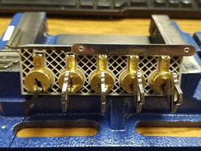 beş çekirdek tutucu schlage silindir kilit sistemleri araç sahipleri & kutu anahtar çilingir 3d print model - Mito3D
