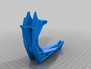 caliburn knuckleduster 2 Grad remix sport & im freien nerf 3d print model - Mito3D