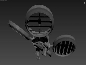 gerula drone pack - concept 01 automotive 3d print model - Mito3D