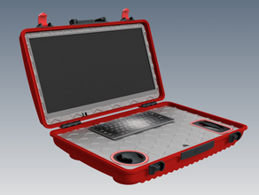 serviette de bureau conçu ordinateur L'impression 3d porte-documents cas pélican 3d print model - Mito3D