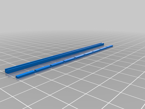 n-gauge-Kabel trunking & caps hobby 3d print model - Mito3D