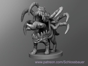 devouring hound toys & games dnd dungeons dragons tabletop 3d print model - Mito3D