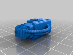 psycannon scaled rebored hobby 3d print model - Mito3D