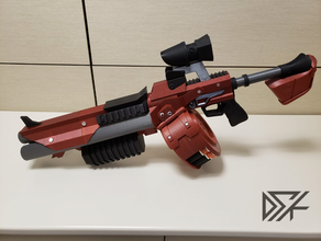 borderlands bandit room clener shotgun props borderlands2 borderlandscosplay 2 3 cosplay prop weapon 3d print model - Mito3D