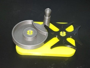 geneva cam engineering gearbox indexer mechanism wheel 3d print model - Mito3D