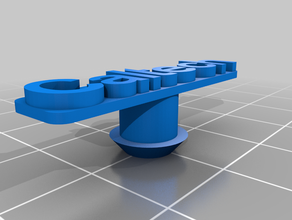caltech croc pin crocs la broche ruddock solidworks 3d print model - Mito3D