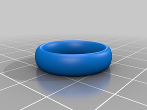 customizable ring rings 3d print model - Mito3D