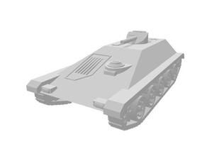 sp hpanzer lang scout tanque 3d print model - Mito3D