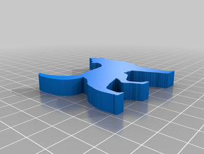 lobo meeple token de jogos tabuleiro brinquedo & acessórios para 3d print model - Mito3D