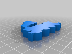 trem meeple token de jogos tabuleiro brinquedo & acessórios para 3d print model - Mito3D