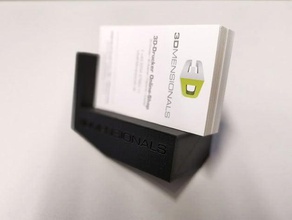 tarjeta de visita stand - representive la oficina 3d print model - Mito3D
