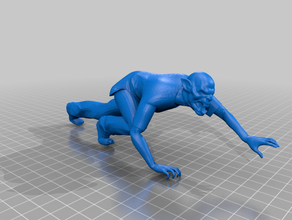 la ricerca per indicizzazione di un predatore giocattolo & accessori gioco dnd in miniatura ghoul 3d print model - Mito3D