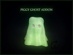 ghost - Kostüm piggy Spielzeug & game Zubehör c47 halloween Schwein 3d print model - Mito3D