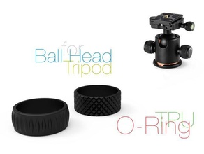 o-ring ball head tripod hobby 3d print model - Mito3D