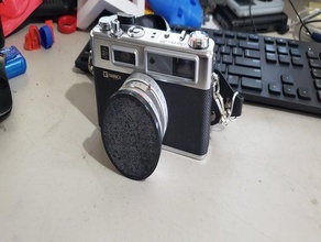 yashica electro 35 Kamera-Objektiv-Abdeckung Ersatz-Teile 3d print model - Mito3D