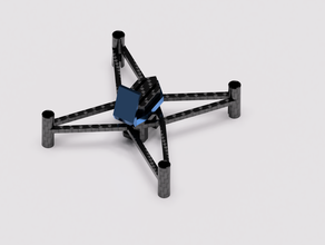 wasp tiny whoop frame r c vehicles blade inductrix drone drones fpv quadcopter 3d print model - Mito3D