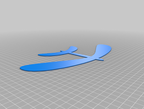 glider Spielzeug 3d-drucken - 3d print model - Mito3D