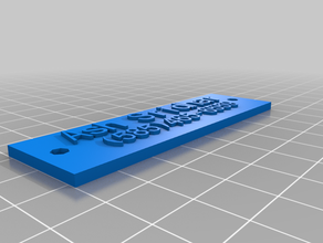 rc parts bin nameplate accessories customized 3d print model - Mito3D