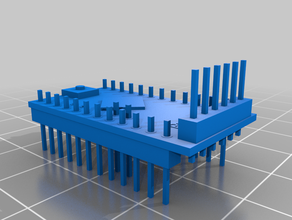 arduino pro mini von sparkfun - Elektronik elektronische Modelle 3d print model - Mito3D