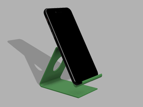 phone stand mobile apple iphone iphoneholder 3d print model - Mito3D