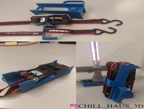 cinghia a cricchetto versione 2 utensili & caselle 3d print model - Mito3D