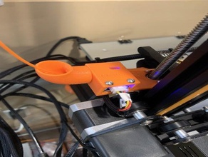 creality cr-10s filament runout sensor rotating guide 3d printer accessories 3d print model - Mito3D