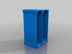 futurista lado de la cama estante organización 3d print model - Mito3D