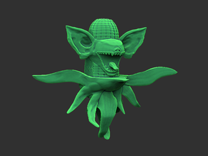 maíz gob La impresión en 3d goblin 3d print model - Mito3D
