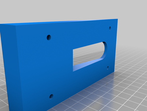ring mount siding adaptor electronics 3d print model - Mito3D