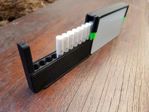 iqos heets tutucu kart kaplar 3d print model - Mito3D