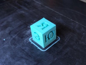 2020 calibration cube russian way 3d printing tests 3d print model - Mito3D