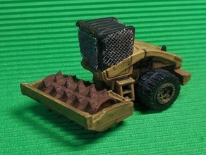 mb800 pico de rodillo vehículos gaslands hotwheels caja cerillas 3d print model - Mito3D