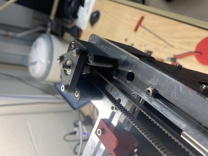 railcore amortiguador de vibraciones montaje Impresora 3d las piezas railcore2 300zl 300zlt 3d print model - Mito3D