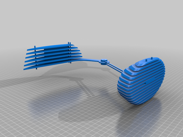 modern desk lamp art 3D print model - Mito3D
