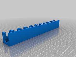 juki nozzle storage rack tool holders & boxes chmt-36 chmt36 pnp 3d print model - Mito3D