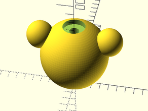 micky mouse Kaya duvar tutucusu 3d baskı 3d print model - Mito3D