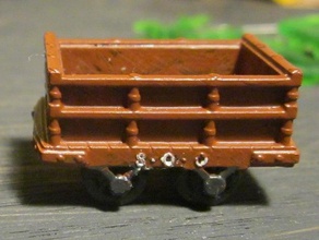 dinorwig quarry coal wagon resin printers models model trains 3d print model - Mito3D