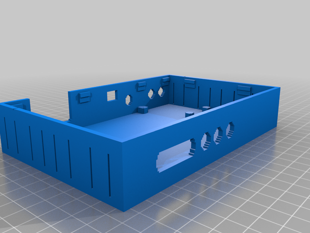 gbs 8200 caso de modificação scart controle A impressão 3d 3D print model - Mito3D