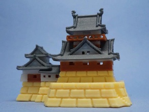 echizen oono castle buildings & structures japan 3d print model - Mito3D