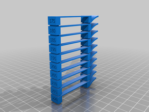 temperature bridging overhang test 3d printing tests tower 3d print model - Mito3D