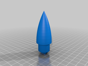 inacabado foguete esporte & ao ar livre modelo de foguetes pvc tubo 3d print model - Mito3D